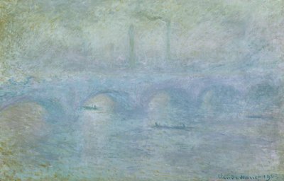 Waterloo Bridge: Effect of the Mist by Claude Monet